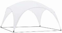 Тент садовый Green Glade 1260 4,5х4,5х2,65/2м полиэстер, белый