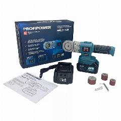 Аккумуляторный аппарат для сварки пластиковых труб ProfiPower MKLDF-18B (Li-ion-1шт, 4Ач, З/У, кейс)