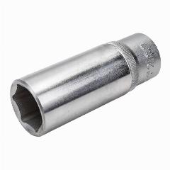 Головка торцевая глубокая 1/2" шестигранная, 21 мм, L77 мм, Force 5457721