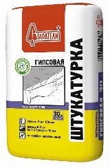Штукатурка гипсовая Старатели серая, 30 кг, 3 мм — фото 1
