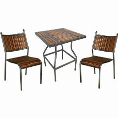 Набор мебели Garden Story мебельторг Бетта Мини арт. B574/2-МТ001 коричневый