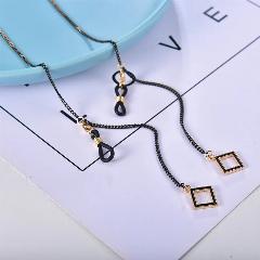 Металлическая цепочка для очков, glasses chain 07