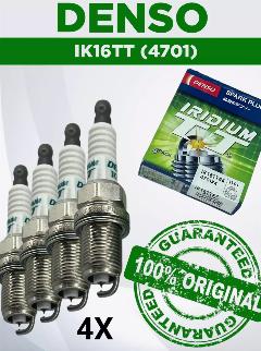 Свеча зажигания DENSO 4701 IK16TT 4 шт., М14
