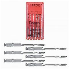 DENTSPLY SIRONA/LARGO Эндодонтический инструмент для расширения дентинных каналов (развертка корневая) №5, 32 мм, 6 шт, серебристый