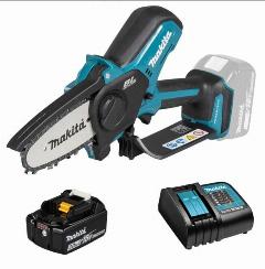Аккумуляторная цепная пила Makita DUC101SF, бирюзовый