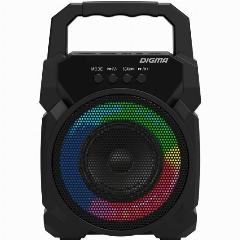 Портативная акустика Digma D-PS1500, черный