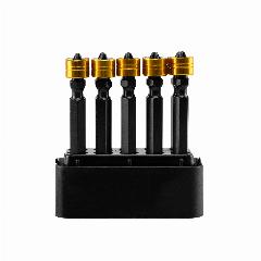 Бита двухсторонняя со съемным магнитным держателем Vertextools PH2 х 65мм 10 шт.