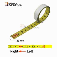 HKFLYTOOL Самоклеящаяся рулетка 5 м желтая, right to left