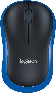 Беспроводная мышь Logitech Wireless Mouse M185, синий (910-002239)