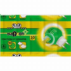 Nadzor Пластины От комаров б/запаха 10шт/уп, цена за уп ITM003P, зеленый