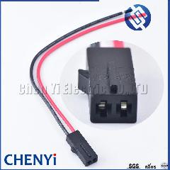 2-контактный разъем Yuyi 1J0973119 1J0 973 119, Follow me cheaper, 1pcs with 15cm 18AWG