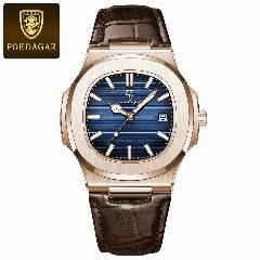 Наручные часы poedagar, rose gold blue l