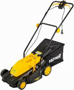 Газонокосилка Huter ELM-1800T, черный/желтый