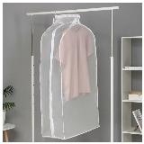 Чехол для одежды плотный объёмный Доляна, 60×110×30 см, PEVA, цвет белый, 5329656 — фото 1