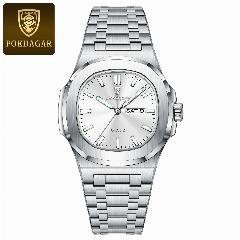 Наручные часы poedagar, 853 silver white