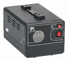 Стабилизатор напряжения однофазный IEK HUB 0.5кВА (IVS21-1-D05-13) черный 500 ВА