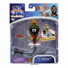Moose Toys Space Jam A New Legacy Marvin The Martian With Spaceship/ Детский набор модных кукол-персонажей, 11x14x12 см