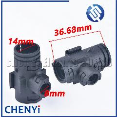 Водонепроницаемый автомобильный соединитель жгута проводов Yuyi 9806136 9806105, 9806105, 1 pcs
