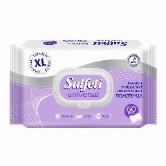 Влажные полотенца SALFETI XL 60шт универсальные большой размер салфетки протирочные полотенца одноразовые 1 упаковка