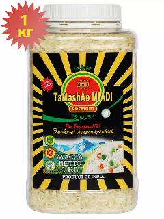 Рис Tamashae Miadi Premium басмати элитный, непропаренный, банка, 1кг