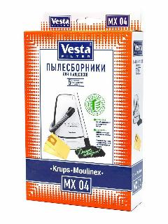 MX04 Мешки для пылесоса Moulinex Compact - 5 шт.