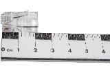 Коннектор NETLAN RJ45/8P8C под витую пару кат.5e, класс D, 100МГц, покрытие 3мкд, универс. ножи для проводников 0.47-0.51мм неэкран. (уп.1000 шт) EC-UP8P8C-5E-003-TR-1000 — фото 4