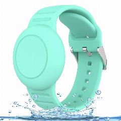 Водонепроницаемый чехол для AirTag с ремешком, mint green