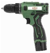 Аккум. дрель промо Hammer ACD12C 12В 1x1.5Ач LiION 10мм 0-350/0-1350об/мин 26 Нм (824158), 70x215x195 мм, зелeный — фото 2