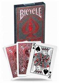 Карты "Bicycle Metalluxe Red"