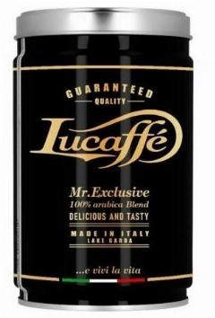 Кофе молотый Lucaffe Mr.Exclusive 250г жестяная банка 100% арабика (785610)