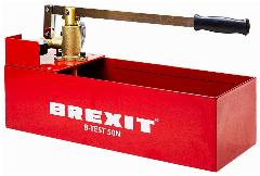 Ручной опрессовочный насос BREXIT B-Test 50N (50 бар, 12 л) для гидравлических испытаний трубопроводов и емкостей, 190x510x310 мм