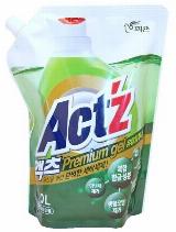 Pigeon Act'z Premium Gel Концентрированный гель для стирки для всех типов стиральных машин с ароматом эвкалипта 1 л в мягкой упаковке — фото 2