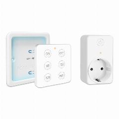 Беспроводной переключатель для измельчителя мусора QCSMART, style 2 white