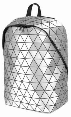 Рюкзак Rombica Mybag Prisma Silver, серый