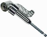 Адаптер для бит угловой (переходник) VertexTools 1/4 140мм с магнитом — фото 2