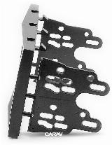 Переходная рамка 2-DIN для а/м OPEL Astra (H) 2004-10; Antara, Corsa (D) 2006-15; Zafira (B) 2005-12 / DAEWOO Winstorm 2008-11 / GMC Terrain 2008-10 (черная) CARAV 11-028 — фото 3