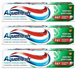 Зубная паста Aquafresh Total Care 3, мягко-мятная, 100 мл, 3 шт