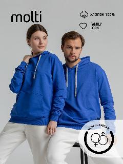 Худи molti, синий, 50