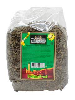Натуральный зеленый чай Robin Tea, крупнолистовой, без добавок, 200 г