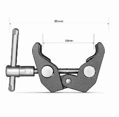 Держатель Super Clamp с гнездами 1/4" и 3/8" T SmallRig (735)