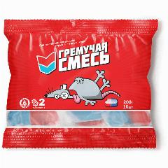 Гремучая смесь/отрава-приманка для грызунов 1000 гр. 80 штук