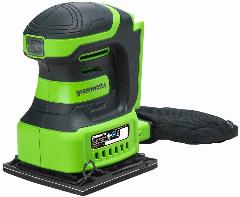 Плоскошлифовальная машина аккумуляторная GreenWorks G24SS14, 24 В, без АКБ и ЗУ (3100507), 1.6 мм