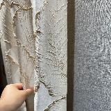 Синие шторы из полиэстера и хлопка Black Ant, W100CM X H180CM(1PC), Pull Pleated Tape, Бирюзовый — фото 4