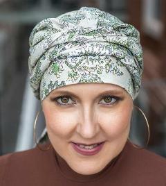 Тюрбан Elza Meyger тюрбаны для женщин, зелeный