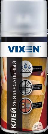 Клей аэрозольный универсальный 210 мл Vixen VX-90014 — фото 2