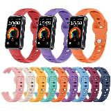 Силиконовый ремешок для Huawei Band 10 9 8 BGEKTOTH, black — фото 2